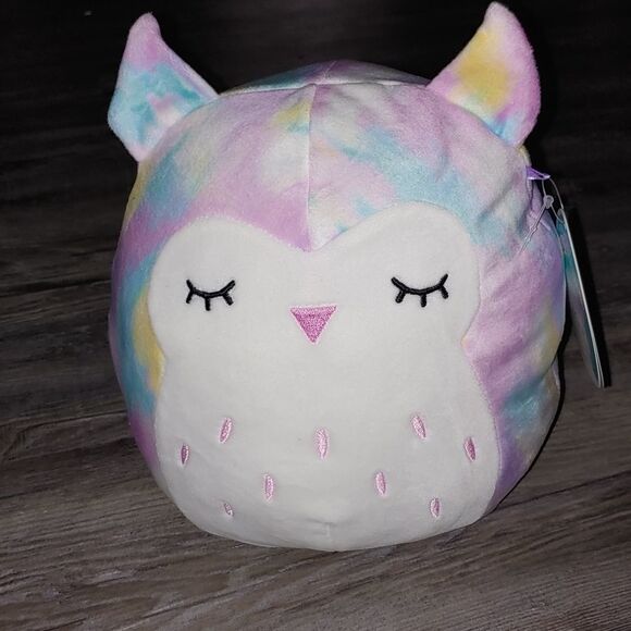 Squishmallows Lesedi  the Owl Official Kellytoy  8 Inch Soft Plush - Picture 1 of 7